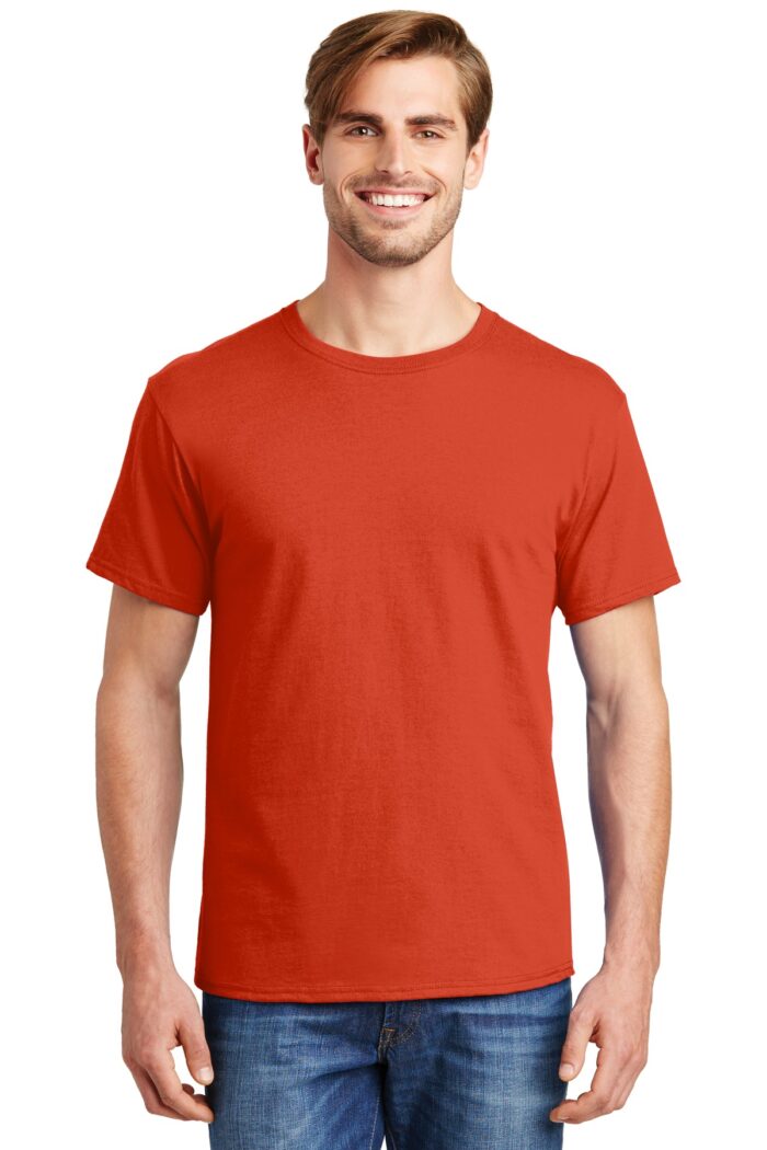 Hanes ®  - Essential-T 100%  Cotton T-Shirt.  5280 - Image 6