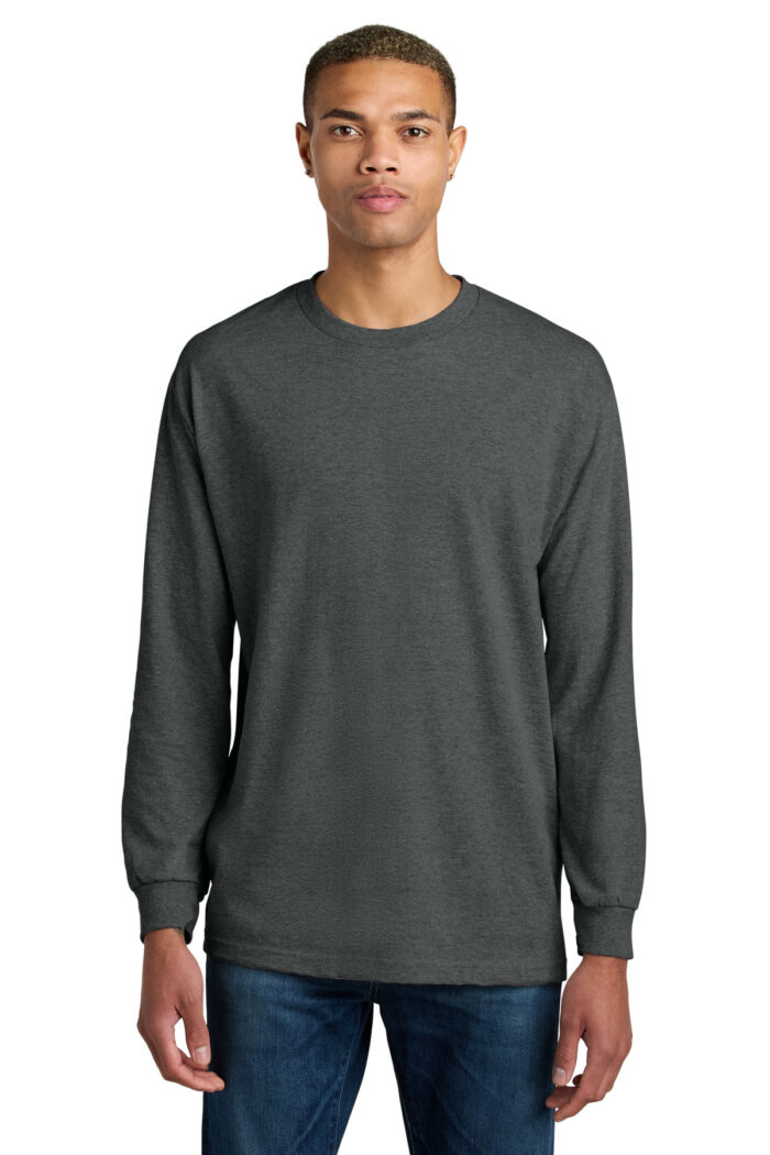 American Apparel ®  Heavyweight Unisex Long Sleeve T-Shirt 1304 - Image 3